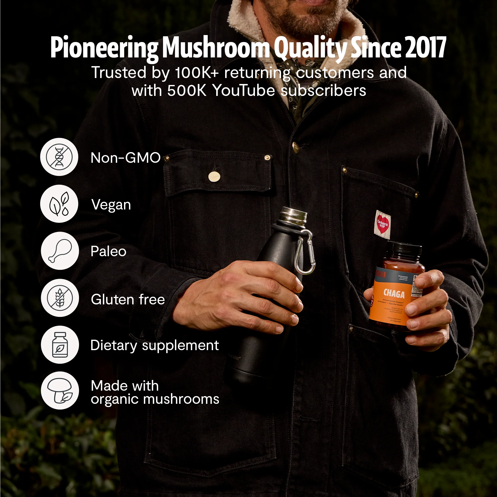 Chaga Mushroom Extract Capsules - Image 7