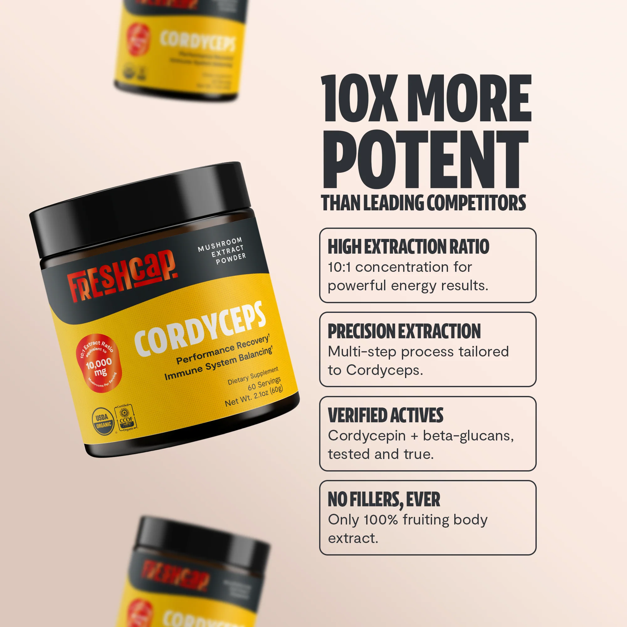 Cordyceps Mushroom Extract Powder - Image 4