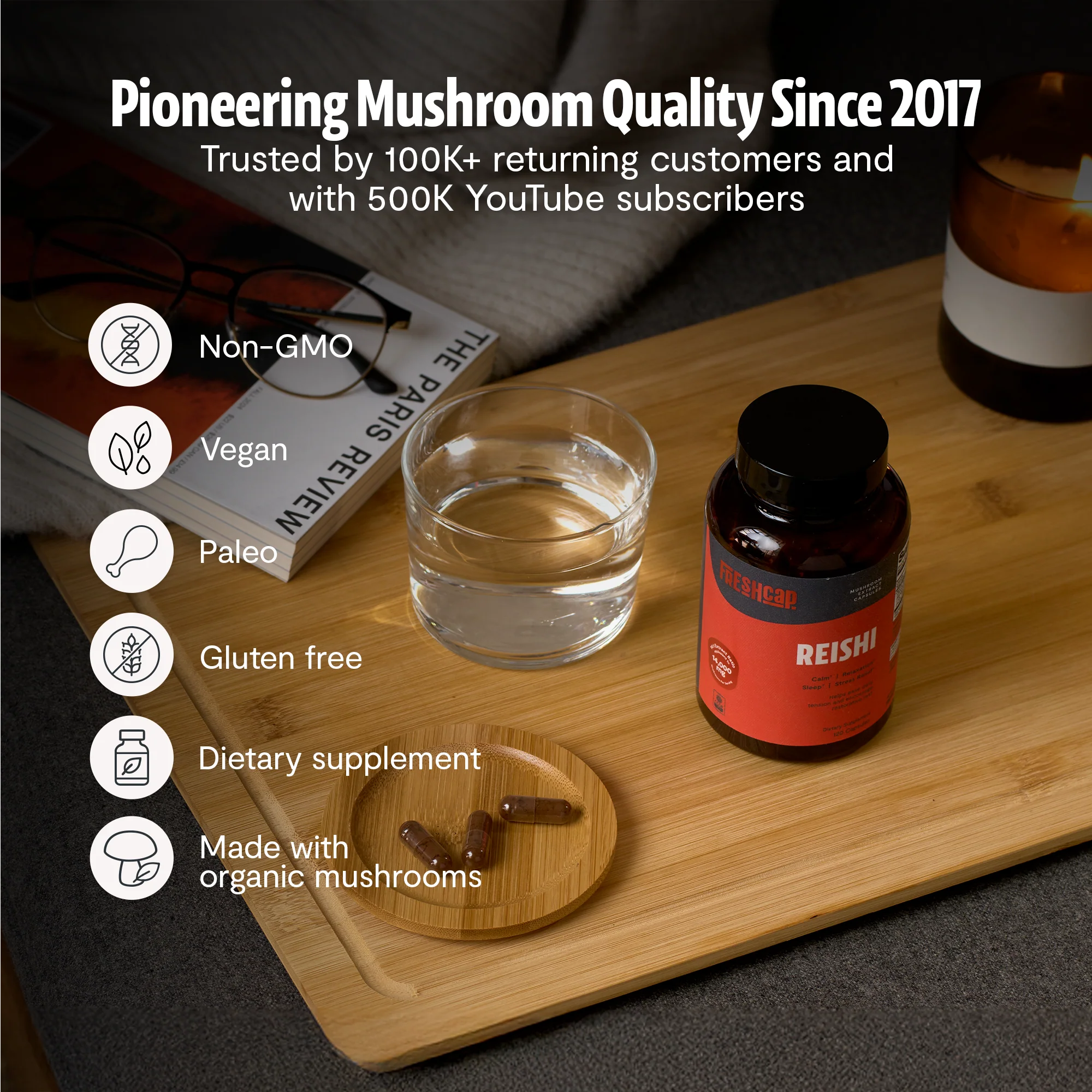 Reishi Mushroom Extract Capsules - Image 8