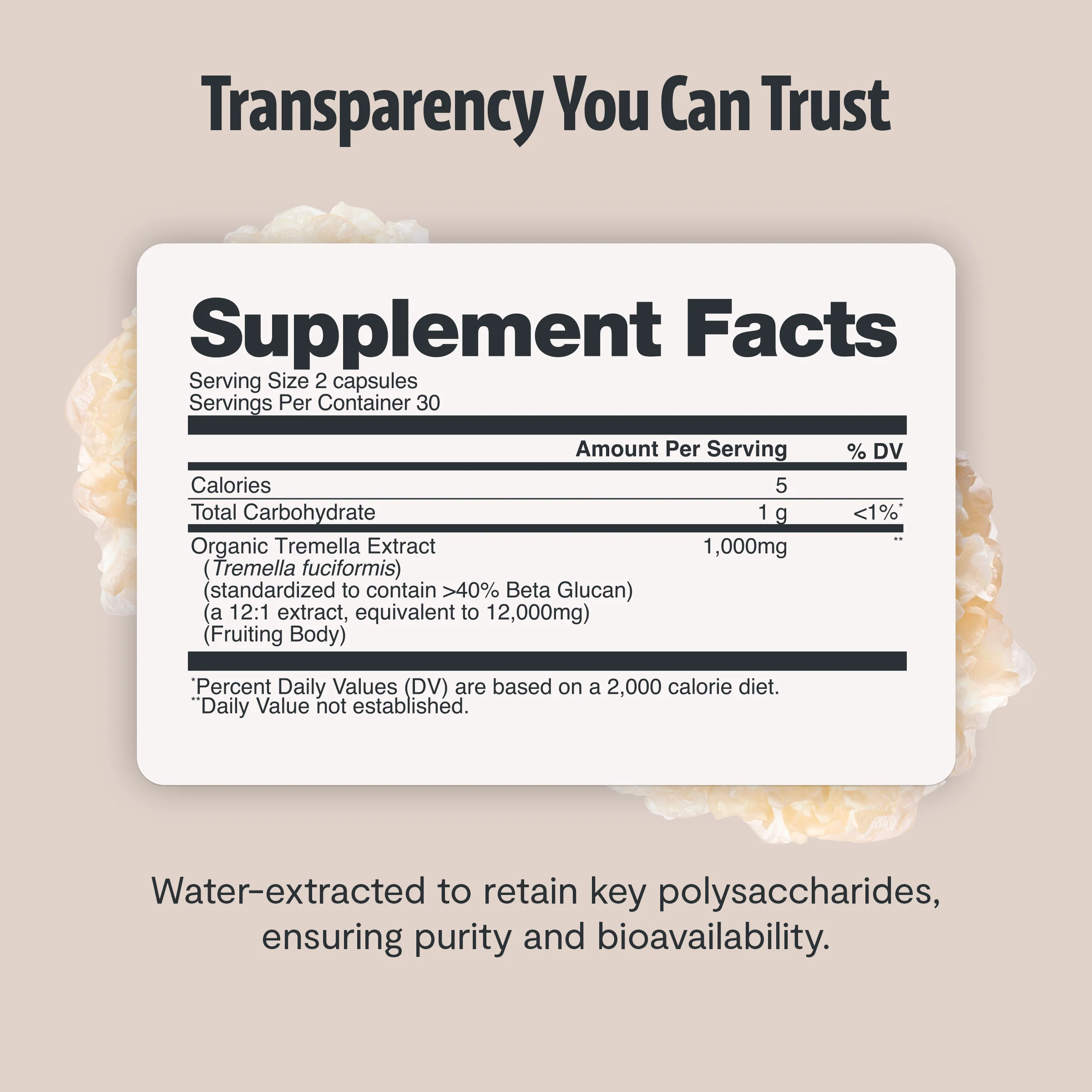 Tremella Mushroom Capsules - Image 5