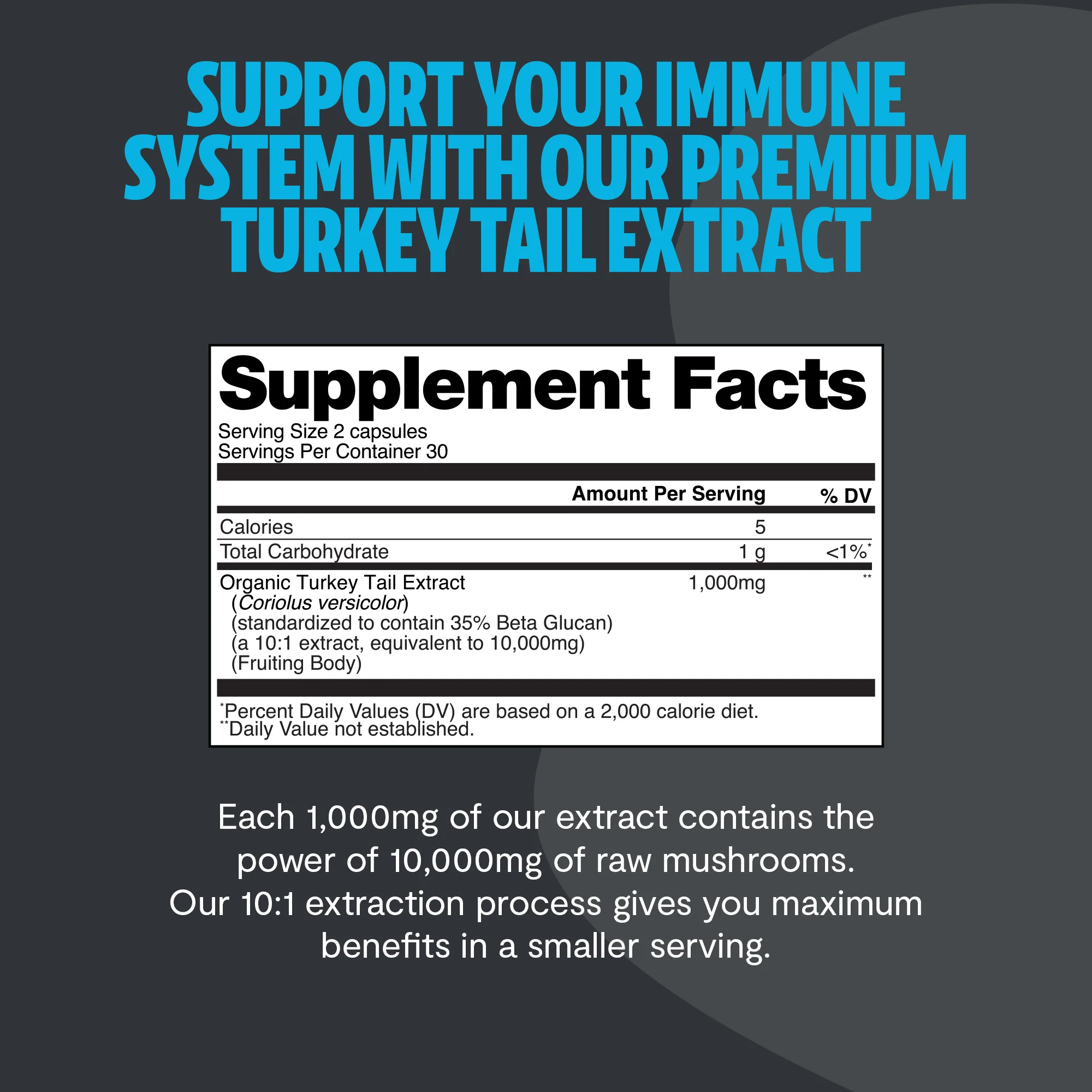 Turkey Tail Mushroom Extract Capsules - Image 13