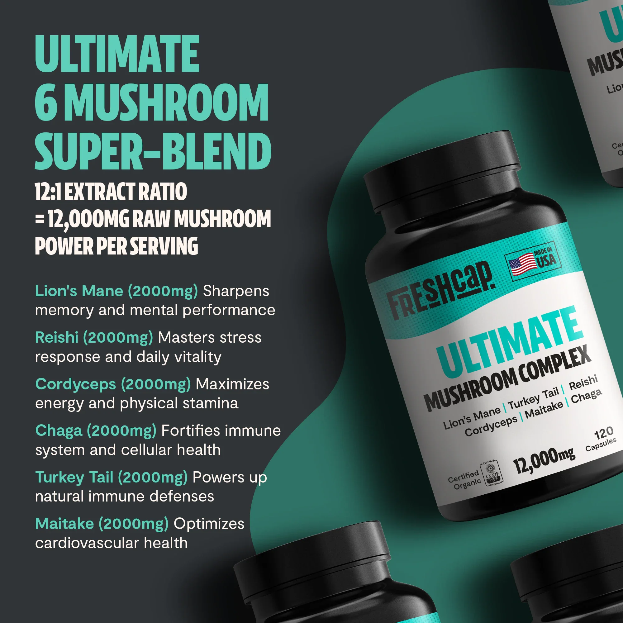 Ultimate Mushroom Complex Capsules - Image 11