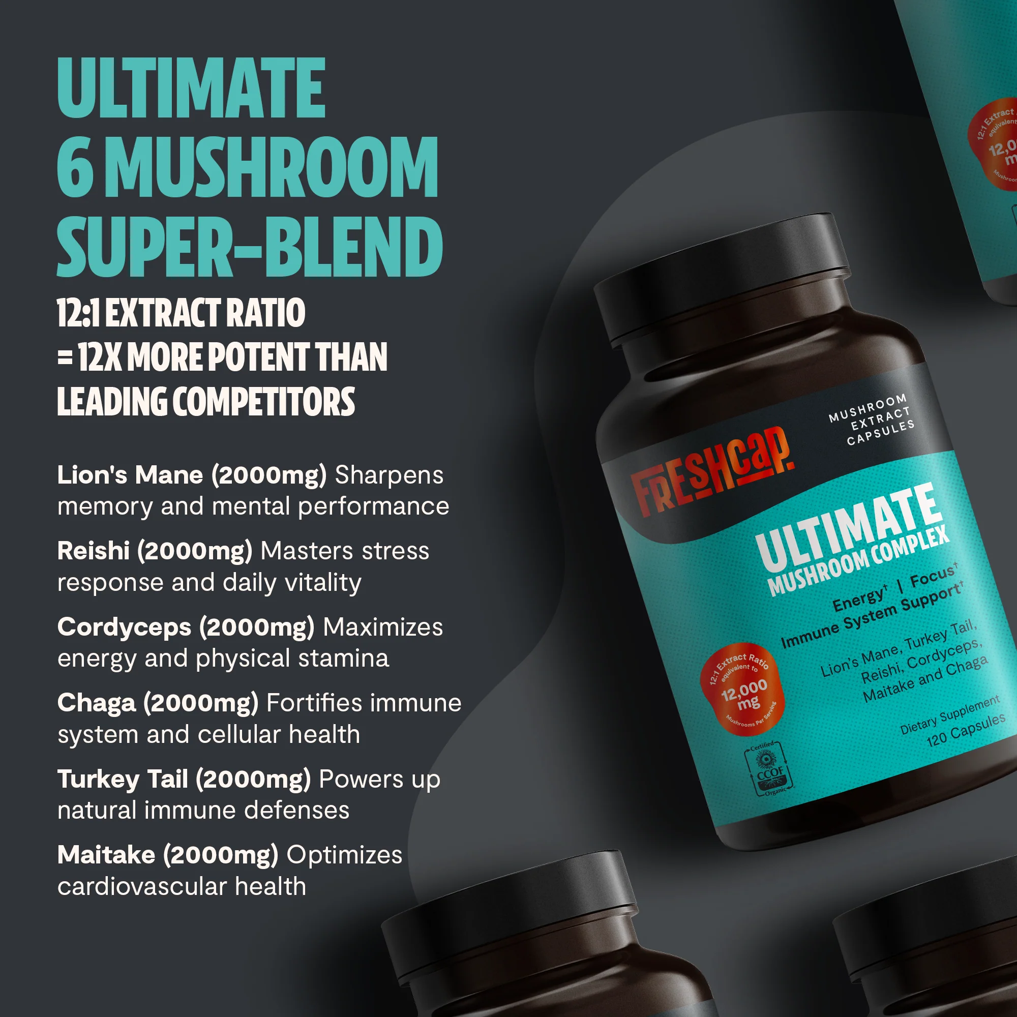 Ultimate Mushroom Complex Capsules - Image 22