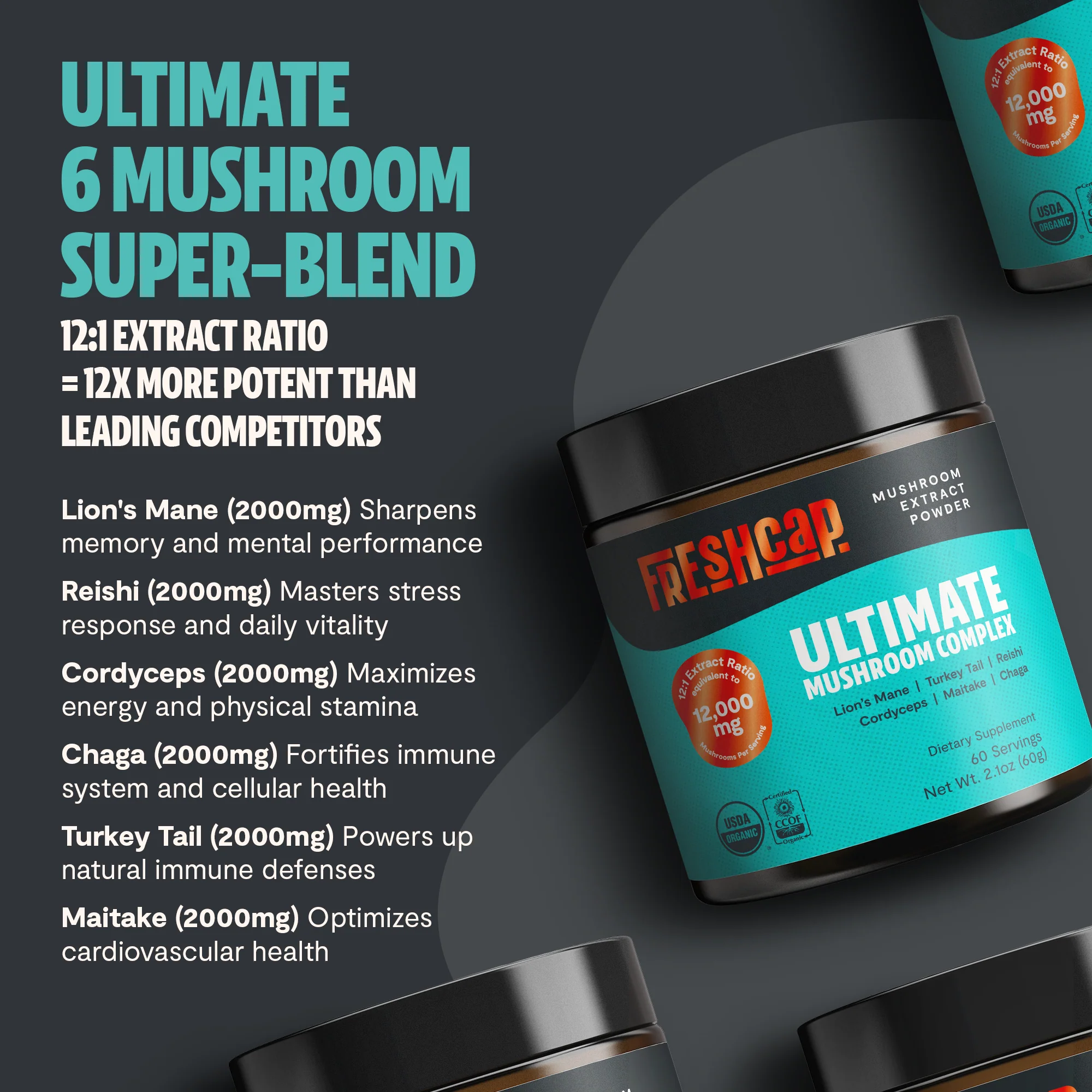 Ultimate Mushroom Complex Powder - Image 3